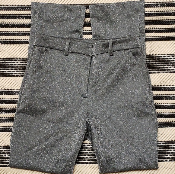 H&M Pants - 👻 H&M Metallic Straight Leg Holiday Pants, sz 4
